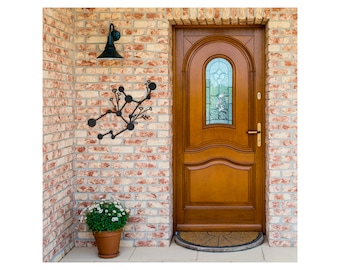 Virgo Constellation Metal Wall Art: Zodiac Sign Decor