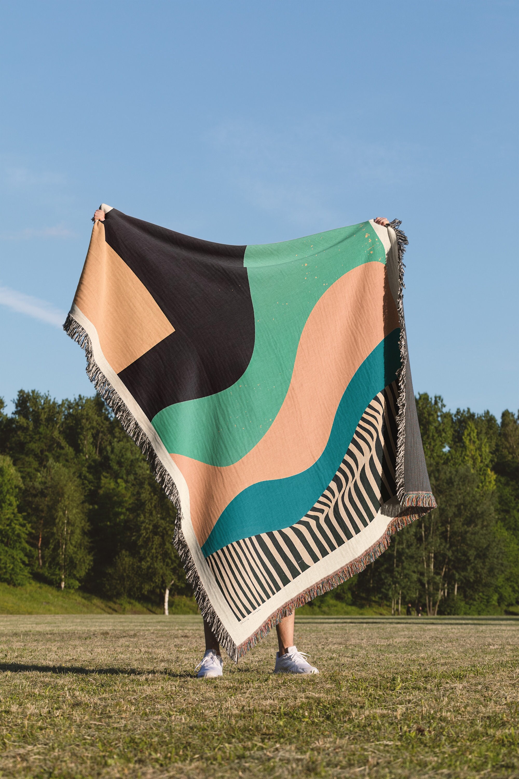 Modern Throw Blanket Etsy Canada