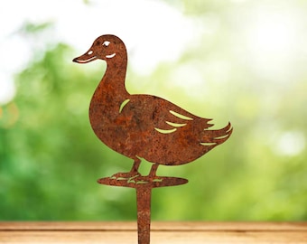 Duck Garden Art - Metal sculpture