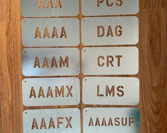 Wool Stencil - Farm Tool - Wool Bale Stencil - Sheep accessory - Farmer Equipment - Custom Signs