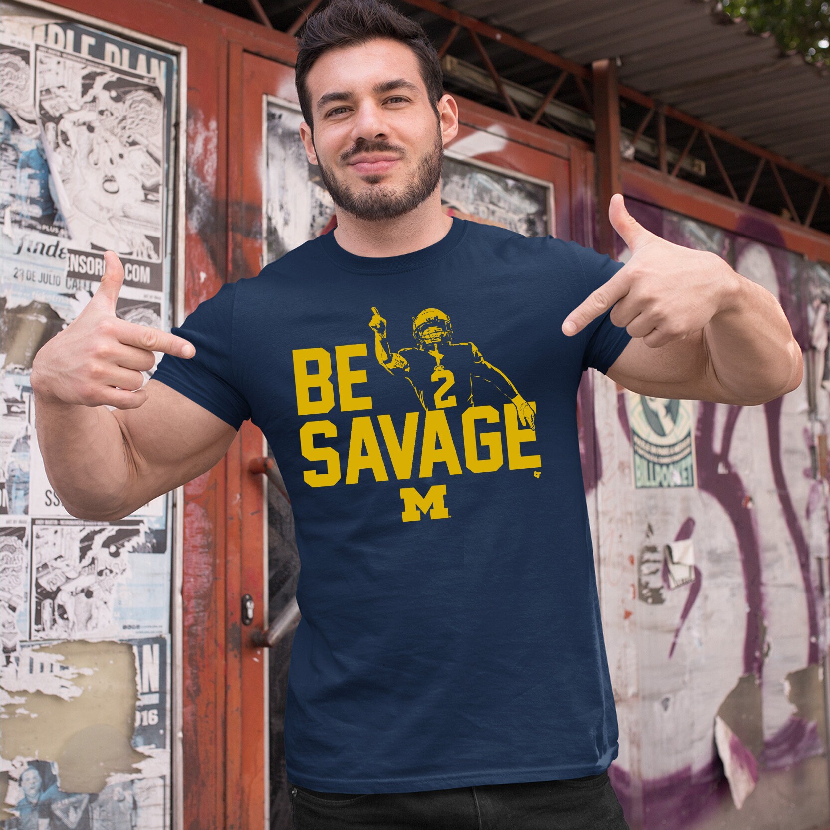 Discover Michigan Football Blake Corum Be Savage Shirt