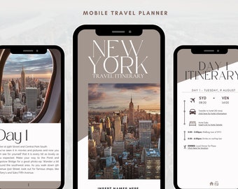 Mobile Travel Planner & Itinerary - New York