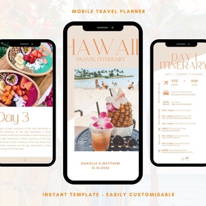 Hawaii Digital Mobile Travel Planner & Itinerary