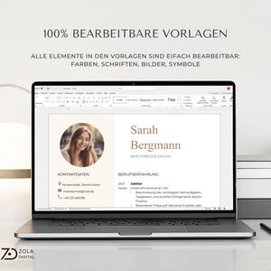 Schlichte Bewerbungsunterlagen mit passendem Lebenslauf und Anschreiben. Einfach zu bearbeiten. Perfektes Set für den Jobsuche. Bearbeitbar in Microsoft Word und online in Google Docs oder Mac Pages.