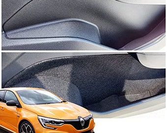 Comfortset voor Renault Megane 4, opbergvakken anti-vibratie geluidsisolatie coating, isolatievilt, zelfsluitende snit