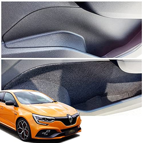 Bat Style Mirror Cover For Renault Megane 4 2016 2020 Rearview Mirror Cover  2 Pieces Cover Glossy Black Car Shields Exterior (Color : Carbon fiber