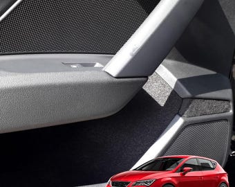 Kit de revestimiento interior de terciopelo para Seat Leon MK3: antivibración, fácil instalación