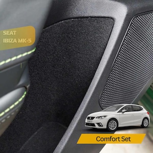 Seat Ibiza MK5 Interior Velvet Lining Kit: Sound Dampening, Easy Install