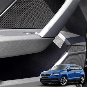 Kit de confort universal para Karoq: kit de aislamiento interior de tela autoadhesiva / Accesorio de fácil actualización