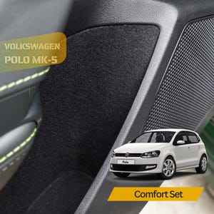 Volkswagen Polo MK5-Ready For Fabric Coating Car Accessory Self-Insulation Effective Coating Set