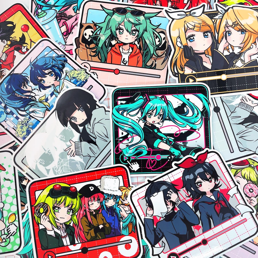 PREORDER Vocaloid Song Vinyl Stickers Lagtrain, Love is War, Lost One's ...