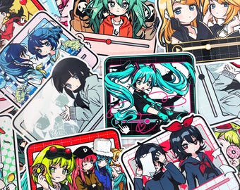 VORBESTELLUNG Vocaloid Song Vinyl Aufkleber Lagrail, Love Is War, Lost One's Weeping, Shoujo Rei, Donut Hole, Meltdown, Sand Planet Vol 2