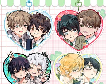 PREORDER Lost in the Cloud / Summer Hikaru Died / Cherry Magic / Doukyusei / Scumbag / Ganbare Heart yaoi BL webtoon Couple charms