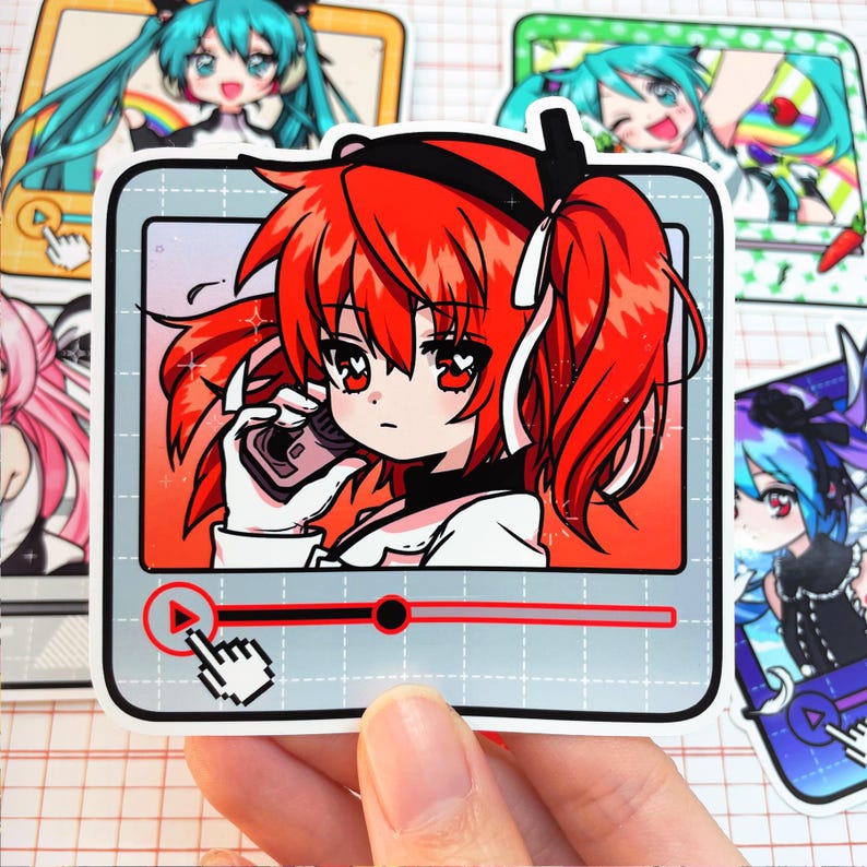 PREORDER Vocaloid Song Stickers Heat Abnormal, Popipo, World's End ...