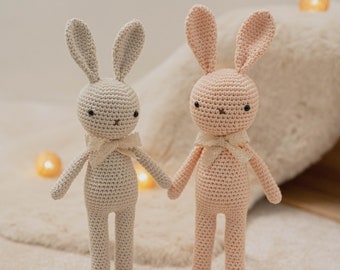 Crochet Bunny Rabbit Tutoriel ou modèle pour les débutants, Amigurumi Bunny Rabbit, Amigurumi Rabbit Bunny Pattern - PDF Télécharger en anglais