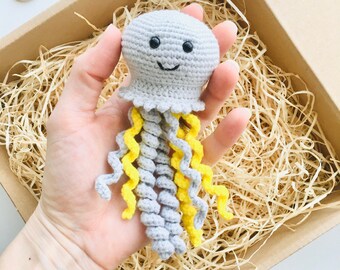 Adorable Jellyfish Amigurumi Crochet Pattern - Easy PDF Tutorial for Beginners & Craft Lovers