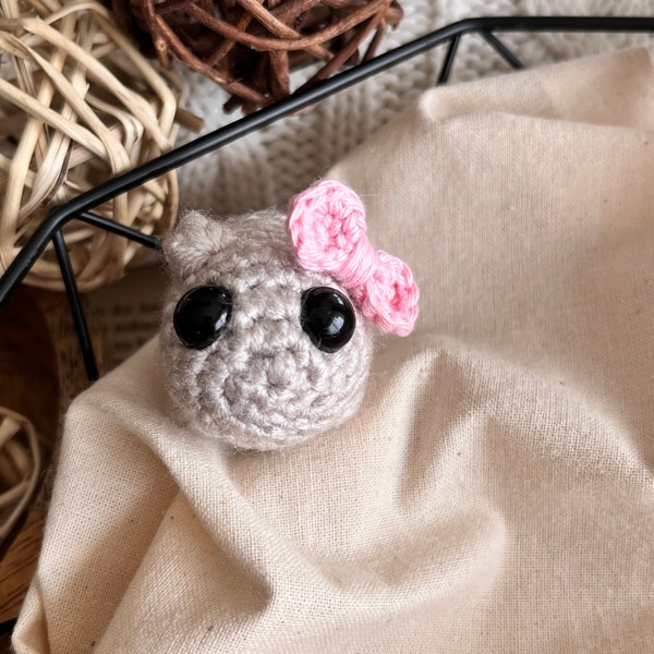 Sad hamster NO SEW crochet pattern, sad hamster tiktok meme crochet pattern without sew, amigurumi sad hamster for beginners pdf