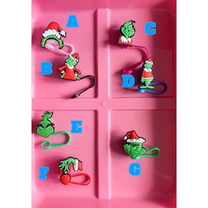 Green mean straw topper 1 pc