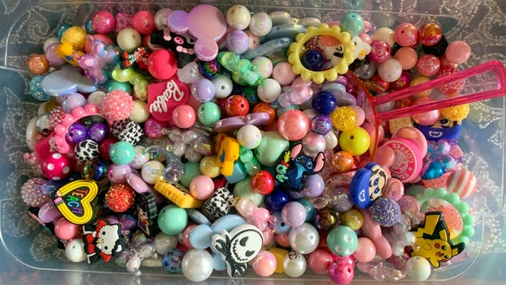 Mixed beads 100 grams scoops