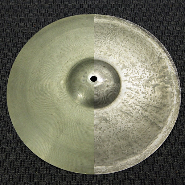 Cymbal Modification - rehammer and relathe - Becken Bearbeitung.