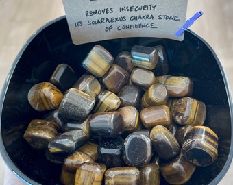 100% Natural Tiger Eye Crystal | Healing Crystals