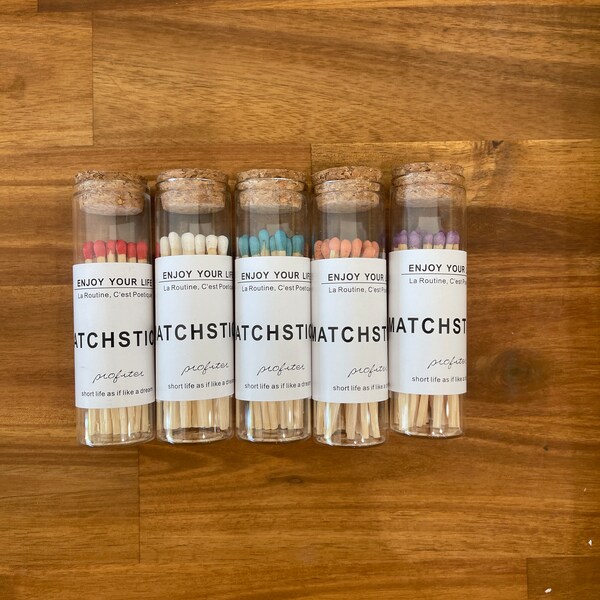 Long Matchsticks Etsy