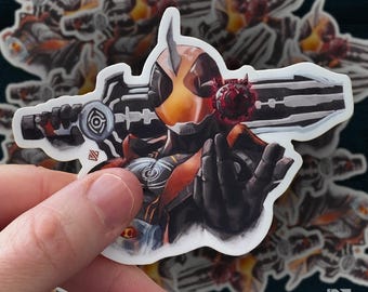 Pegatina de vinilo de Kamen Rider Ghost