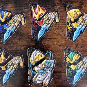 Super Sentai Decals - Etsy