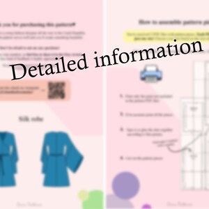 PDF Pattern - Hanfu Silk Robe, Long Hanfu Dress - Etsy
