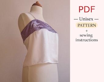 PDF Pattern - Hanfu underwear - Hanfu accessory - Tradition Chinese clothes