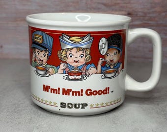 Vintage Campbell's Soup Kids Careers Mug by Westwood 1997, Campbell Soup Collectible Coffee Cup, Vintage Soup Mug, Nostalgia Gift