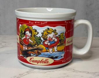 Vintage Campbell’s Kids Soup Mug – Houston Harvest – 1998 “Summer Scenes”