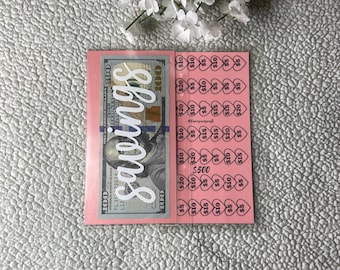 Cash envelope 500 savings challenge