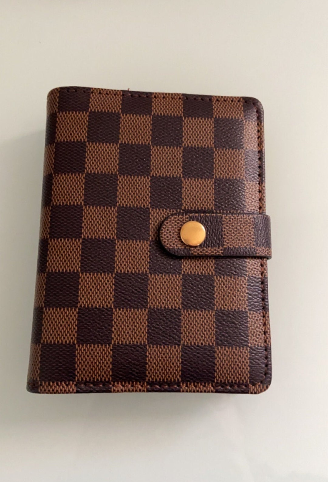 A7 Checkered Binder (similar to Wallet Size)