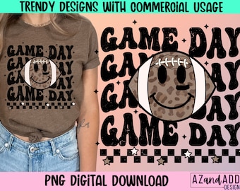 Football game day png, football sublimation, retro football png, football vibes, touchdown season, it’s game day y’all, tailgate png