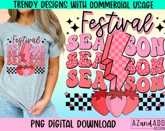 Retro strawberry festival season png, retro strawberry sublimation, trendy retro png, checkered lightningBolt png, feeling Berry good