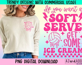 Soft serve voleibol png, voleibol retro png, sublimación de voleibol, vibraciones de voleibol png, voleibol día de juego, descarga digital
