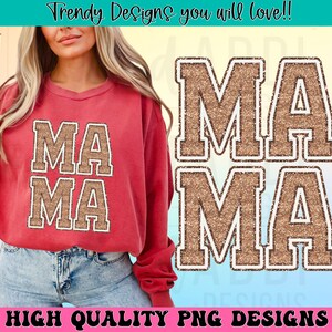 Faux sequin mama png, retro mama sublimation designs download, Mother’s Day mama png, trendy mama png, sparkly glitter png, digital download