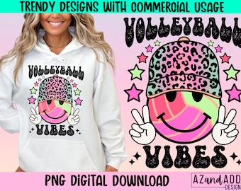 Retro-Volleyball als Png, Beachvolleyball-Vibes als Png, Retro-Volleyball-Sublimationsentwurf, Volleyball-Spieltag, Volleyball-Mama als Png, digital trendy