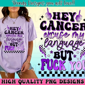 F cancer png, Hodgkin’s lymphoma awareness png, purple cancer ribbon png, retro cancer sublimation design, September awareness month,