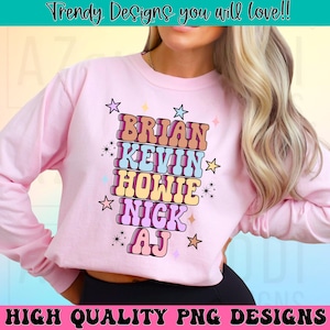 Retro Backstreet png, 90er Jahre Boyband png, bsb Mitgliedsnamen, ins millennium png, in meine bsb Ära png, 90er Jahre Nostalgie Shirt Design