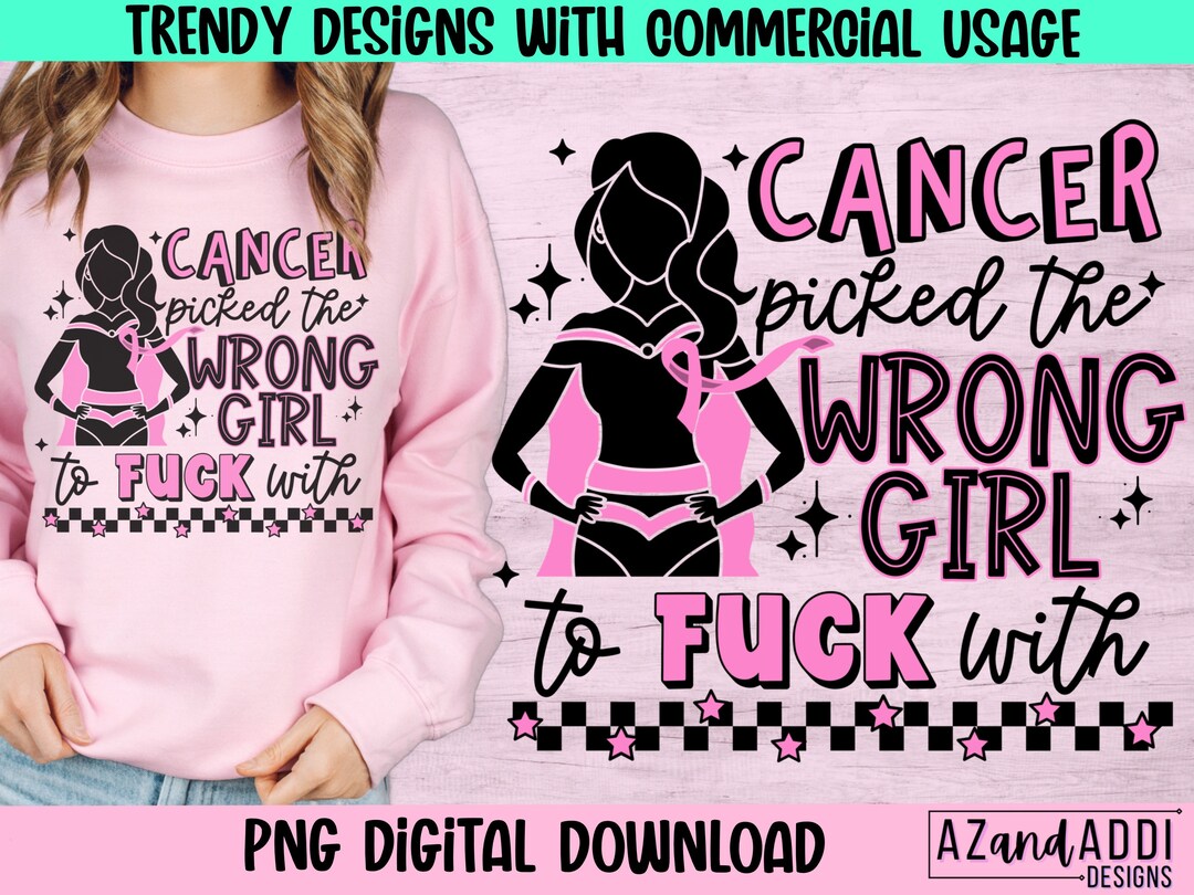 Cancer Picked The Wrong Girl Sweater
