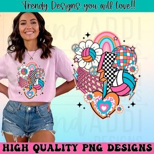 Retro volleyball png, volleyball sublimation png, retro volleyball smile face png, volleyball vibes, game day volleyball, digital download