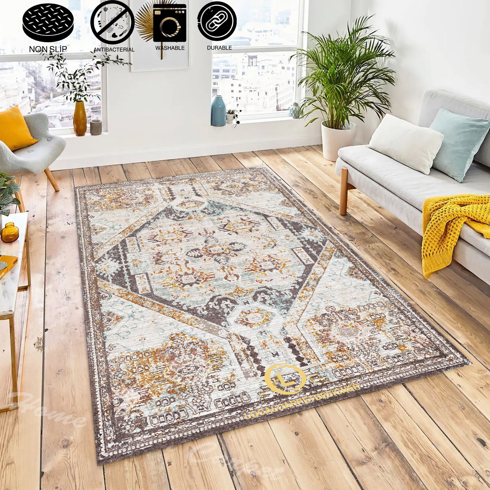 Turkish Area Rug Texture Awesome Turkish Area Rug For Living Room Decoration