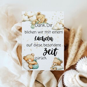 Carta para la partera - Gracias - Tarjeta de agradecimiento digital - Nacimiento - Embarazo - La mejor partera - Regalo para la partera - Gracias