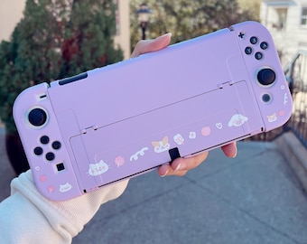 Starry Forest Floral Case for Nintendo Switch2 , Switch Oled, Cute