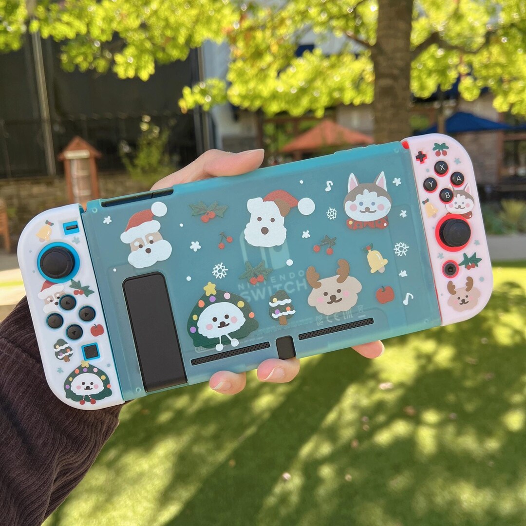 安*引様 Nintendo Switch Starry Forest Christmas Case for Nintendo Switch, Switch Oled