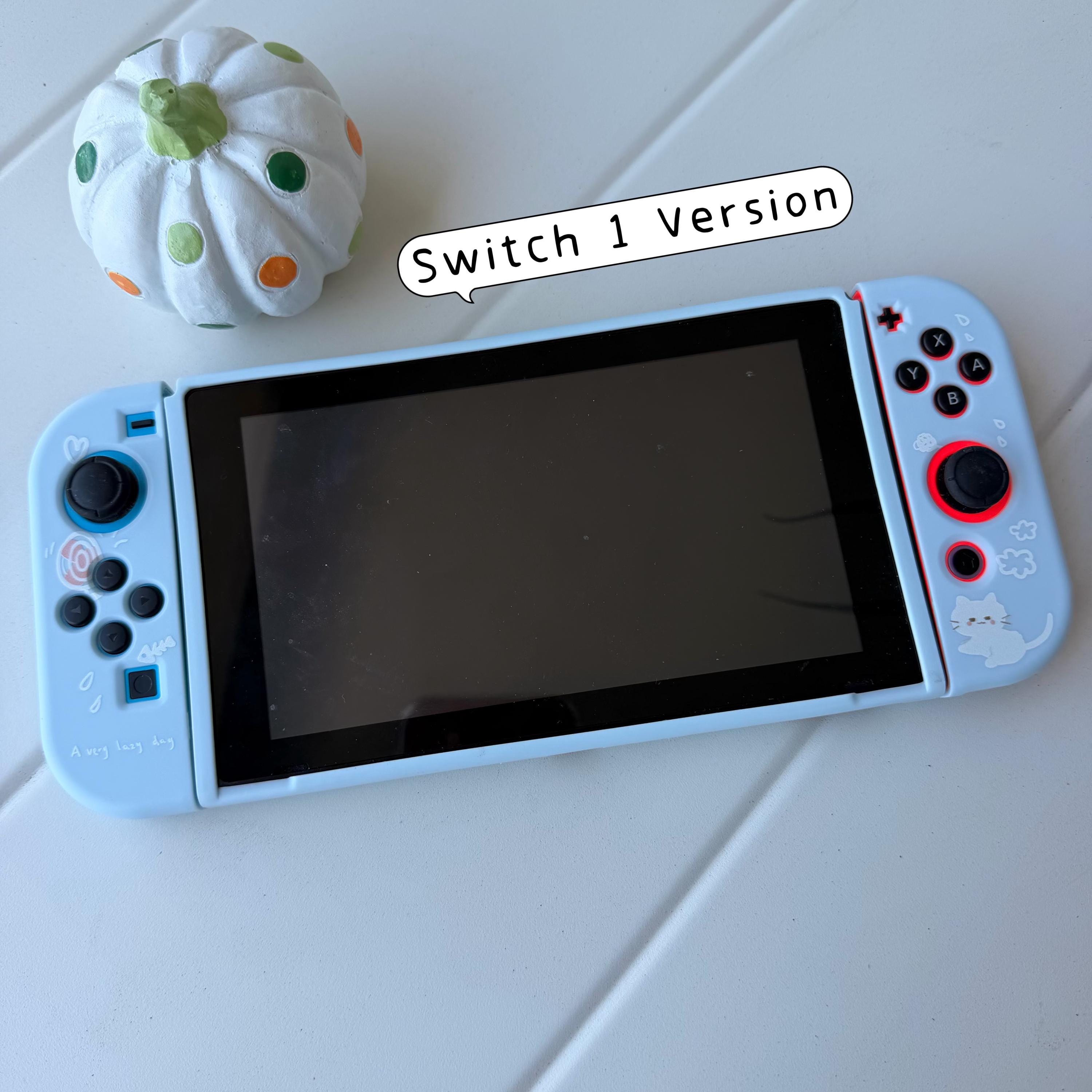Starry Forest Breezy Cat Nintendo Switch 2-hoes, kawaii Switch