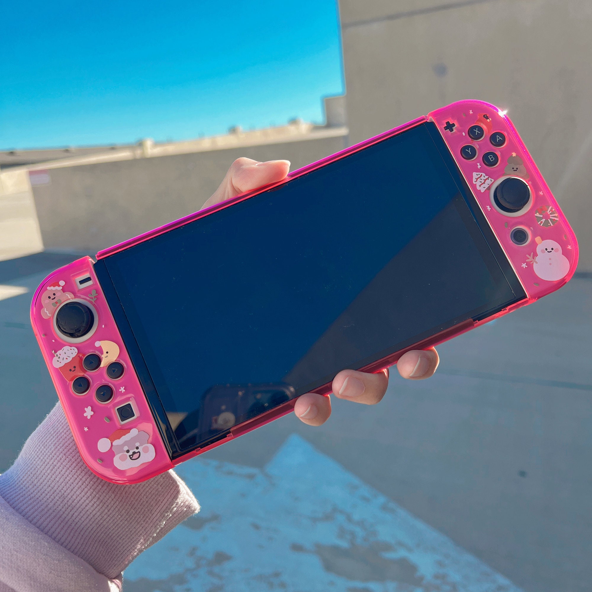 Starry Forest Christmas Case for Nintendo Switch, Switch Oled