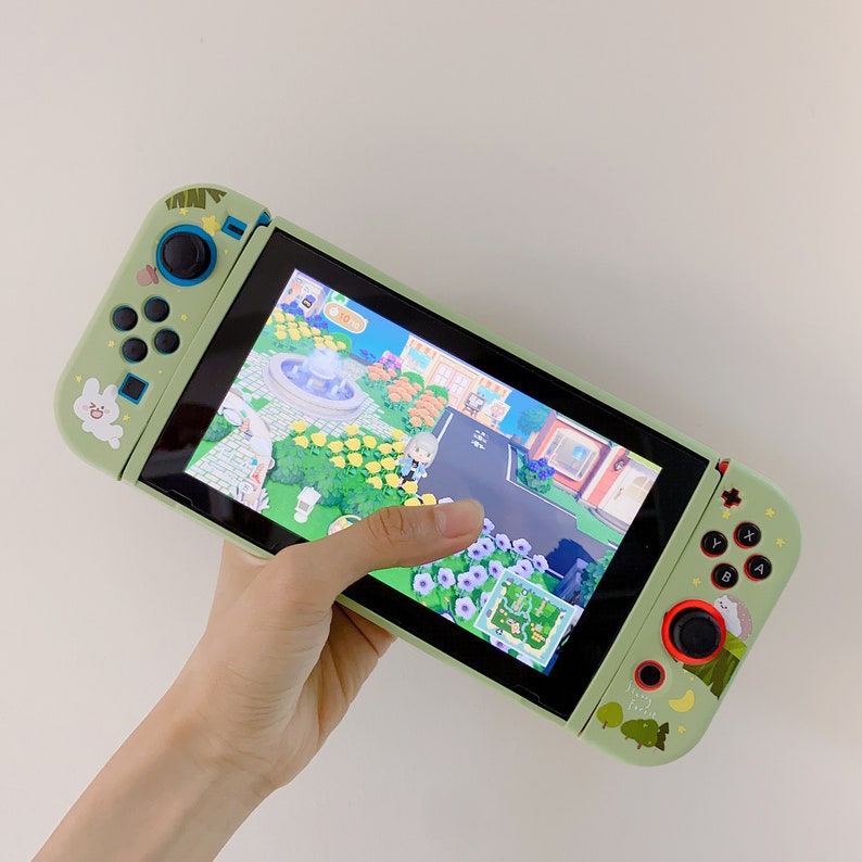 Starry Forest Cute Hedgehog and Squirrel Nintendo Switch Case - Etsy